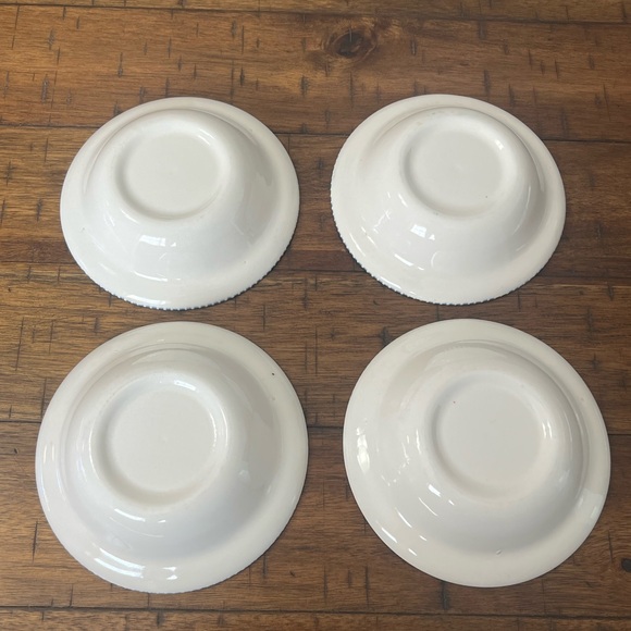 Set of 4 Currier & Ives Royal China Blue & White Bowls - Picture 7 of 8